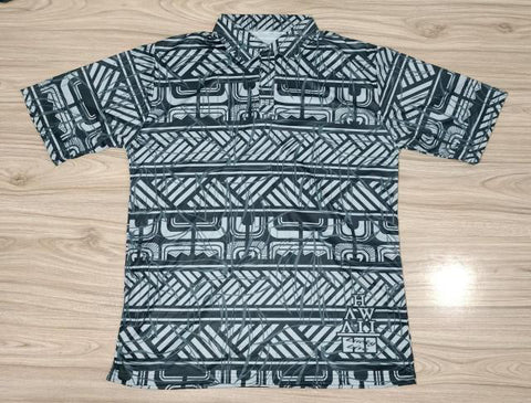 LLHI HUIPU DRIFIT POLO-Black/Grey