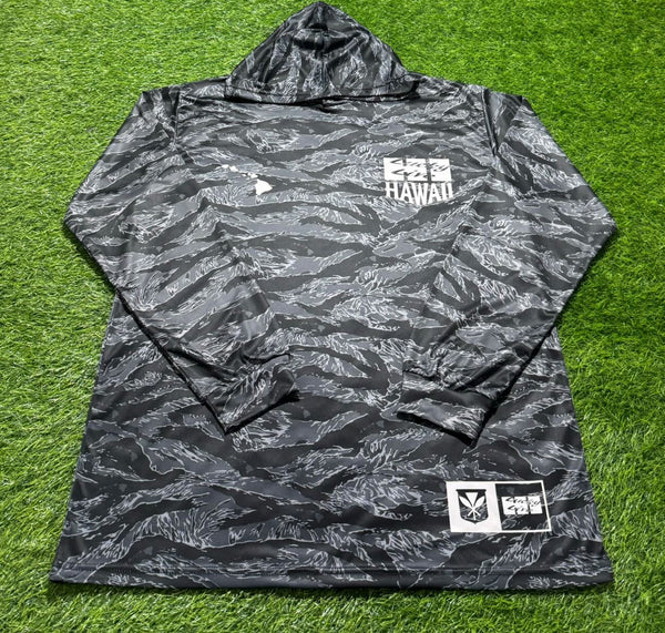 LLHI TIGER CAMO Drifit Hoody- Grey