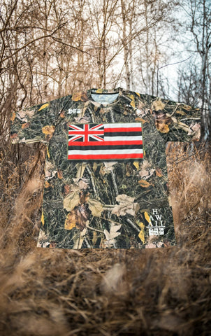 AINA’ WOODLAND CAMO DRIFIT JERSEY