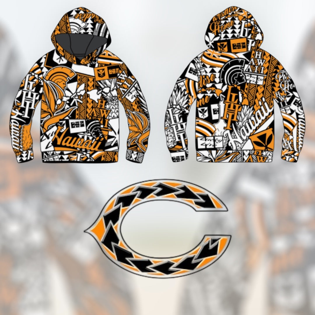 Campbell Sticker Bomb Drifit Hoody