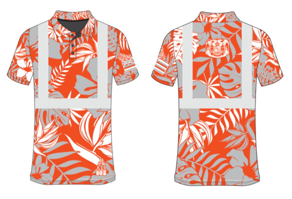 LLHI ALOHA CONSTRUCTION POLOS