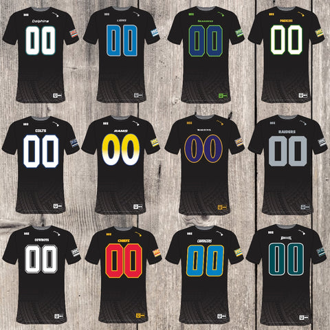LLHI FOOTBALL CUSTOM TRIBAL JERSEYS