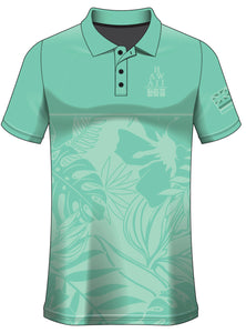PLUMARIA DRIFIT ALOHA SHIRT-Seafoam
