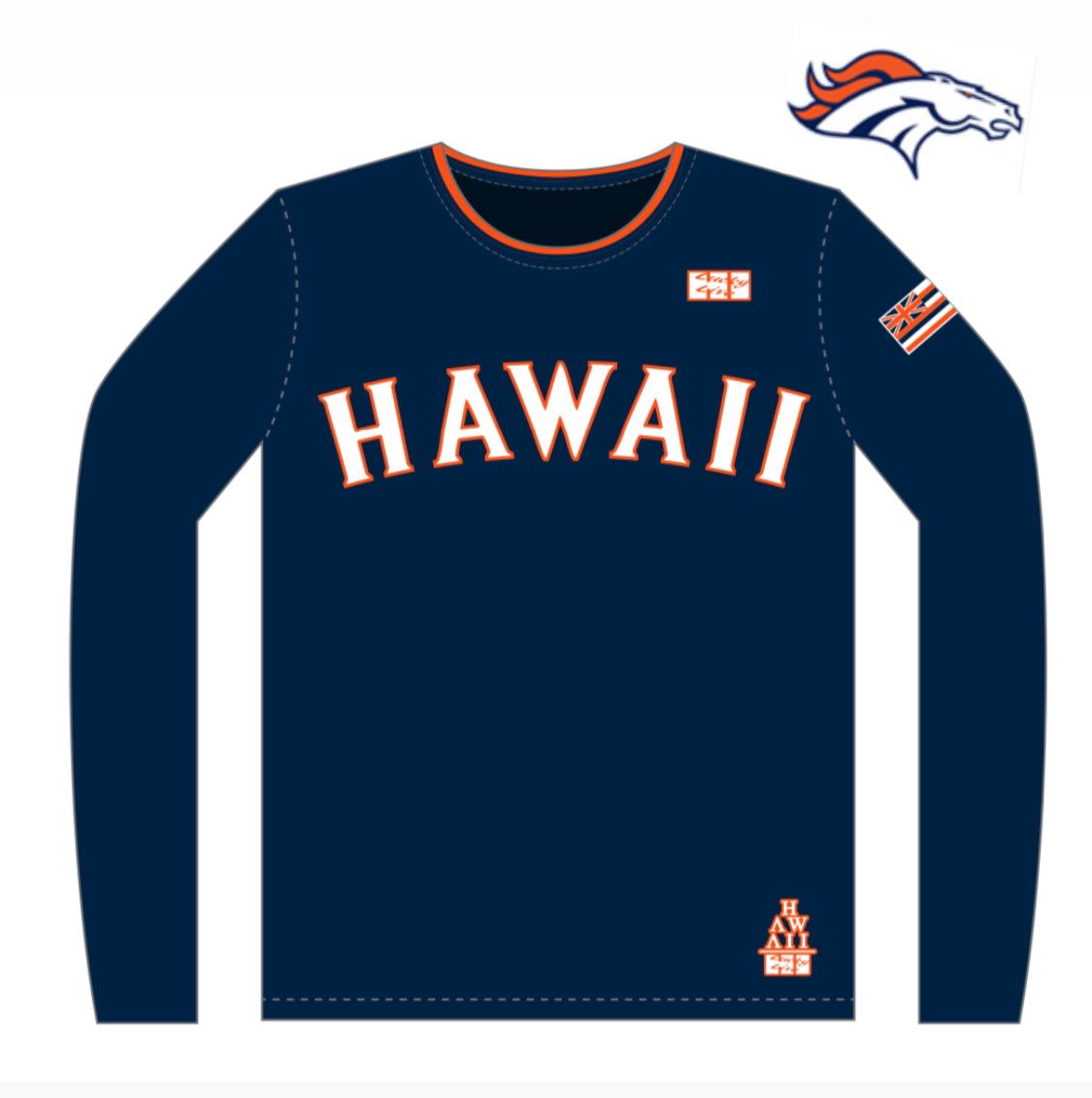 NFL HAWAII DRIFIT LONGSLEEVE