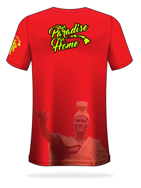 LLHI KAMEHAMEHA DRIFIT JERSEY - RED