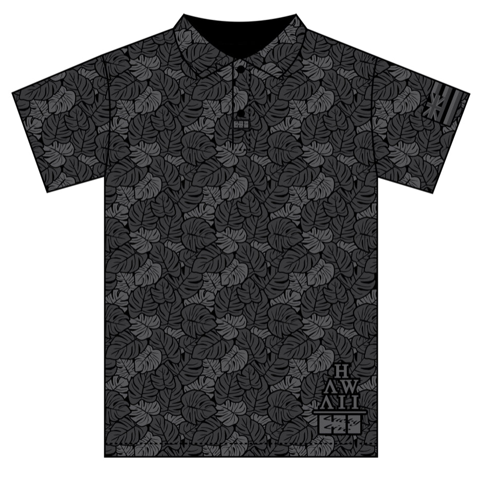 LLHI MONSTERA DRIFIT ALOHA SHIRT