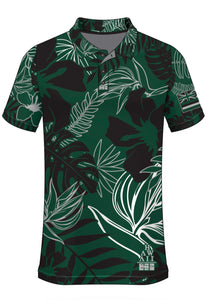 UH LLHI DRIFIT ALOHA POLO- Green