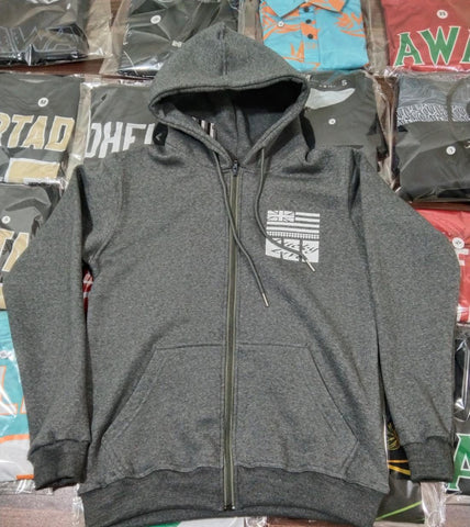LLHI FULL ZIP HOODY COTTON