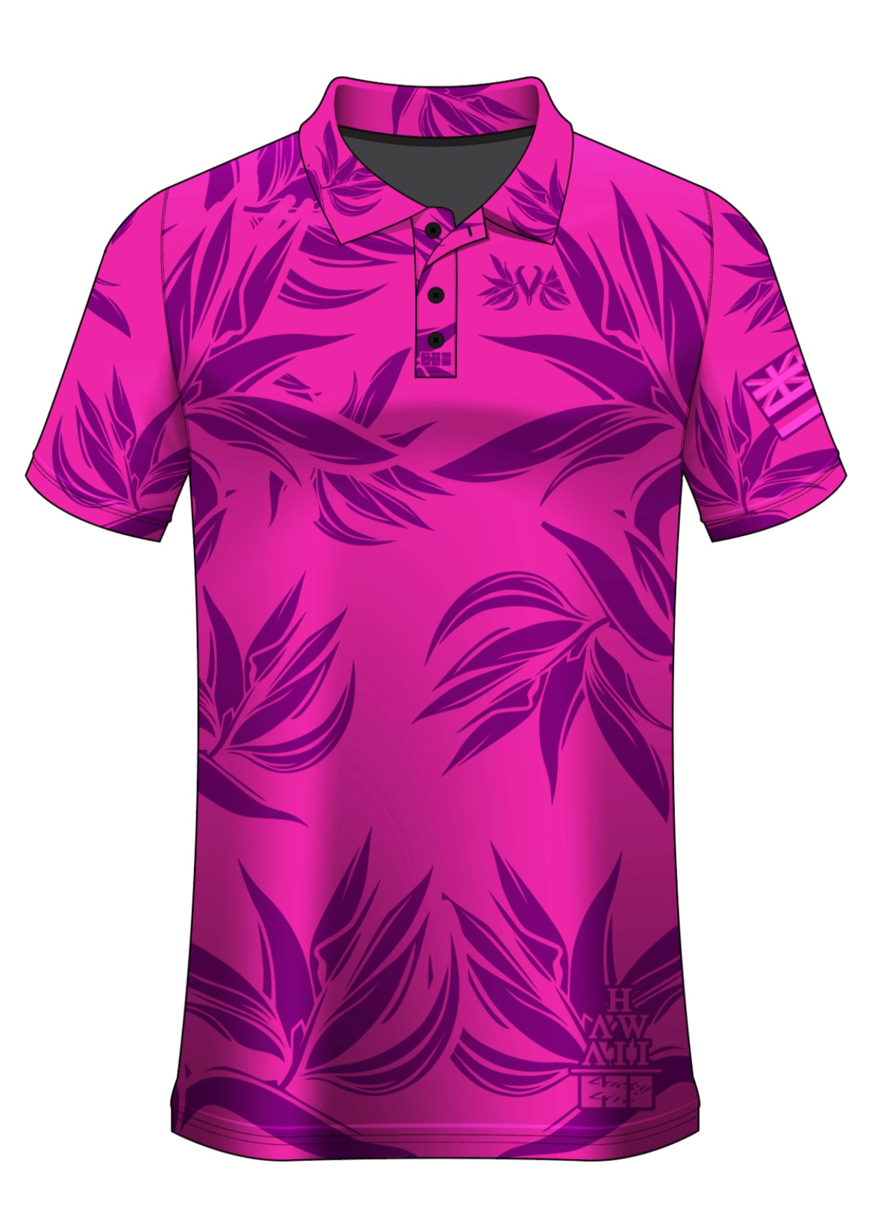 ‘Akala Paradise Drifit Aloha Shirt