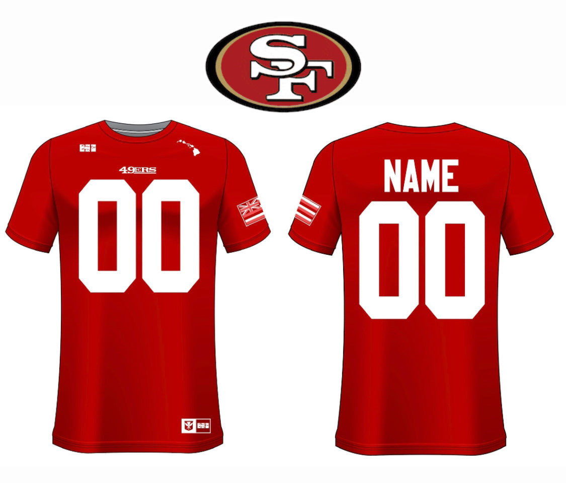 NFL DRIFIT JERSEY- 49ers