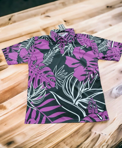 LLHI PLUMARIA DRIFIT ALOHA POLO