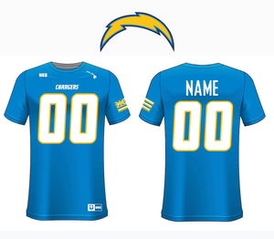 NFL DRIFIT JERSEY- Chargers