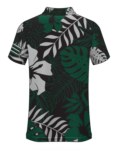 UH LLHI DRIFIT ALOHA POLO- Black