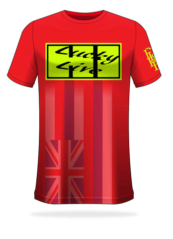 LLHI KAMEHAMEHA DRIFIT JERSEY - RED