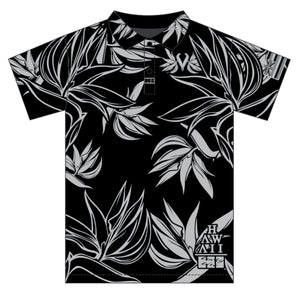 LLHI DRIFIT PARADISE ALOHA SHIRT-BLK/GREY