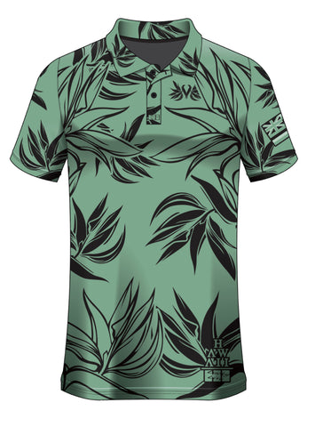 PARADISE LLHI POLO- Green/Black