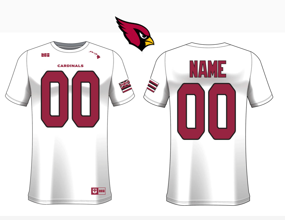 NFL LLHI DRIFIT JERSEY CARDINALS