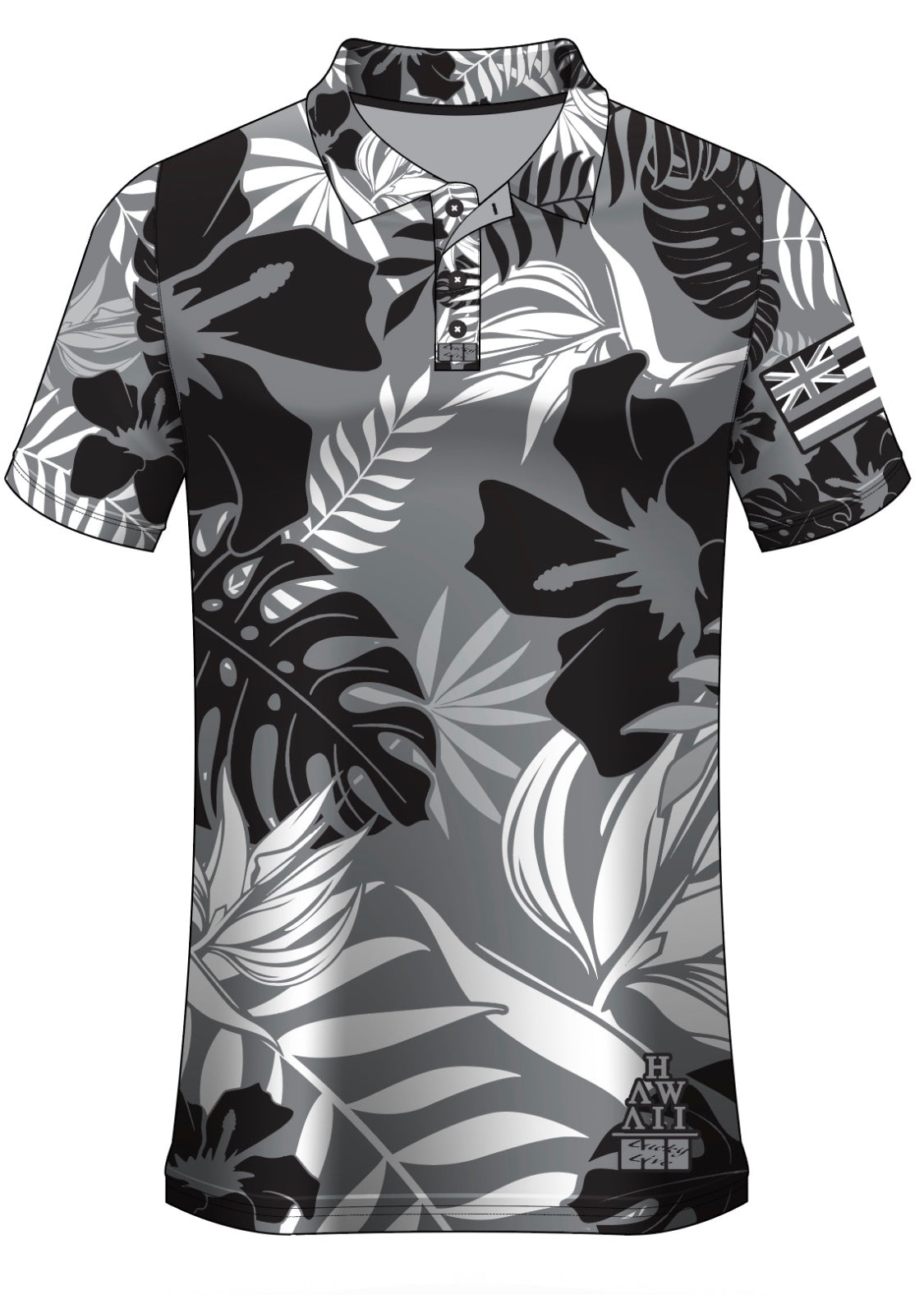 LLHI Drifit Aloha Polo- Awa’awa